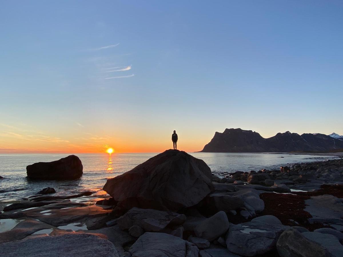 Rorbu I Lofoten ليكنيز المظهر الخارجي الصورة