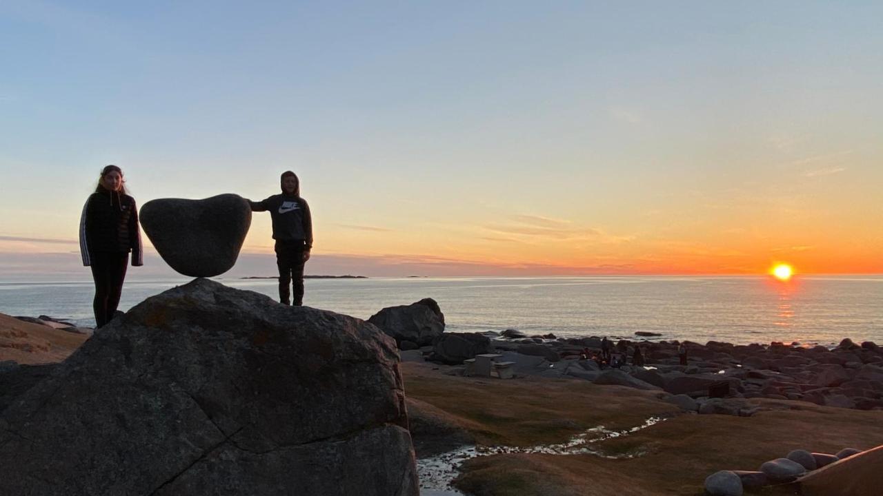 Rorbu I Lofoten ليكنيز المظهر الخارجي الصورة